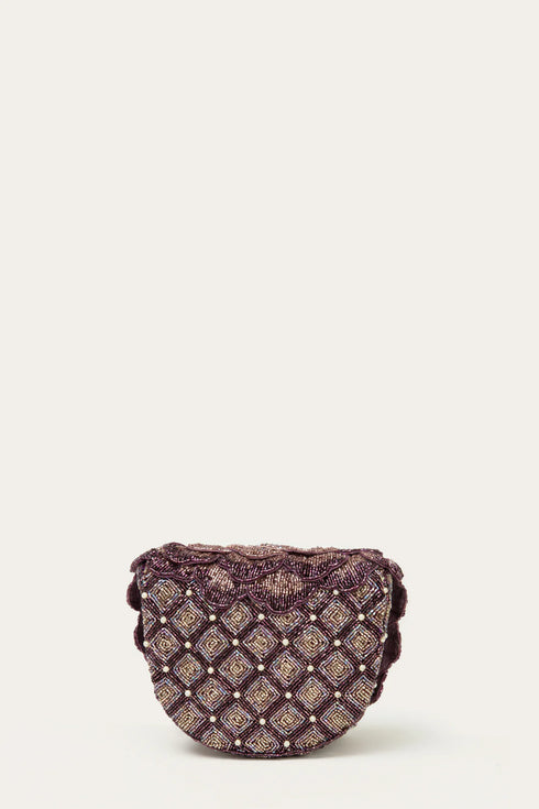 Coco Mini Beaded Sling - Amethyst